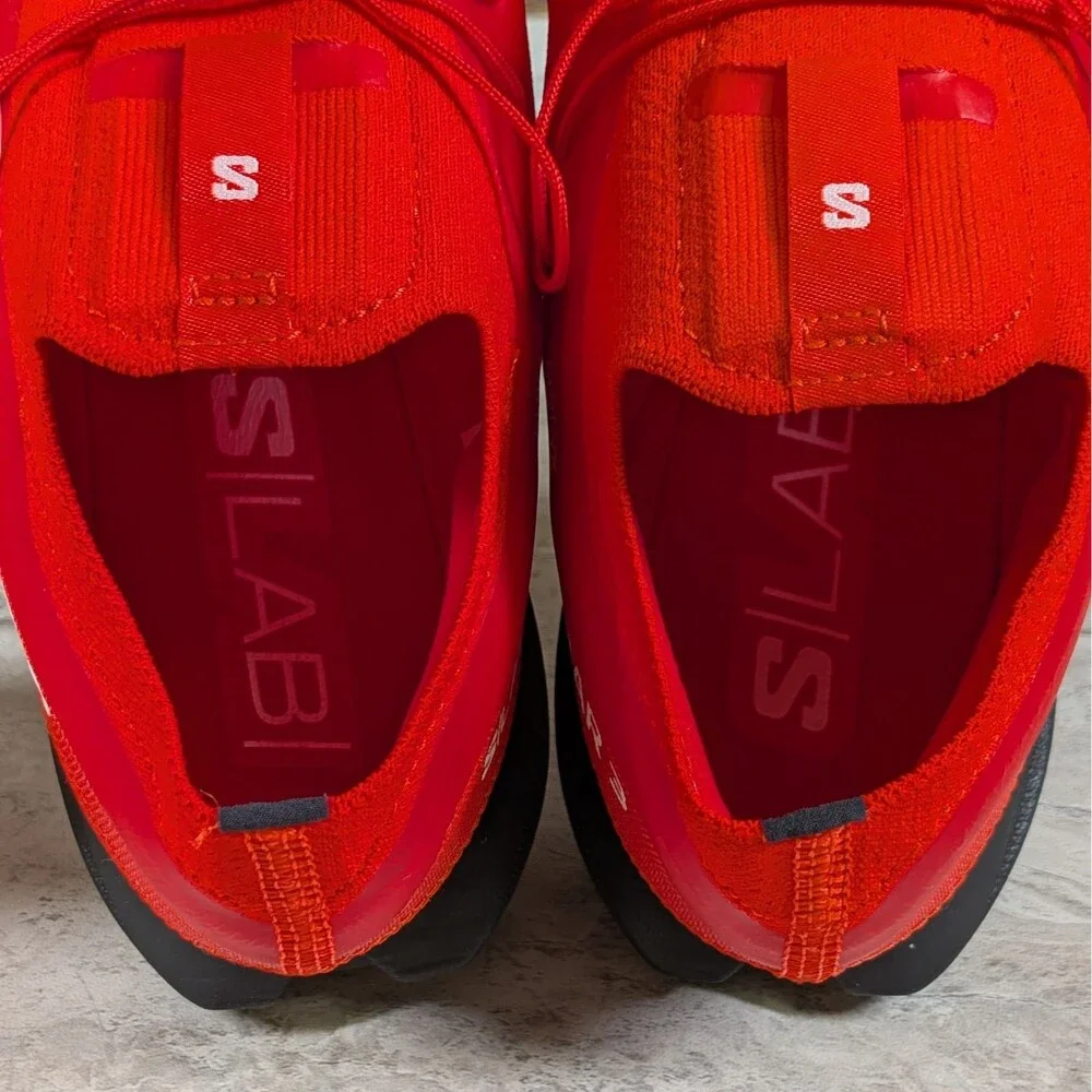 Salomon S/Lab Pulsar 3 Men's 10 Fiery Red Black Trail Running Shoes L47386700